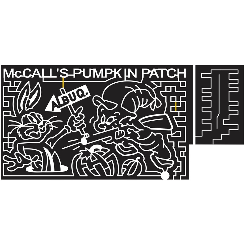 11_NM_Moriarty New Mexico, Pumpkin, gun, bugs bunny, elmer fudd, cartoon, mccalls, Sign, famous, 2011.jpg
