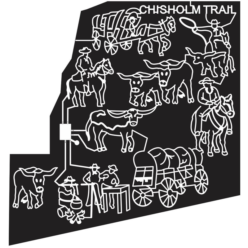 11_OK_Chickasha Oklahoma, ox, oxen, covered wagon, Horse, Cowboy, Rope, Bull, campfire, Fire, Pioneer, 2011.jpg