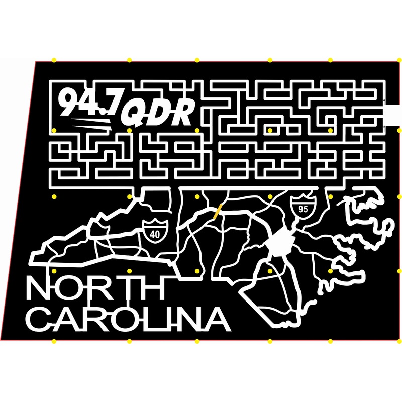 10_NC_Clayton 2010, Road, States, North Carolina, Map, highway, Shield, paths, freeway, qdr, interstate