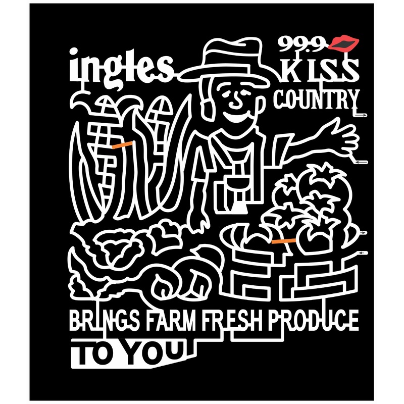10_NC-Clyde Lips, Corn, Leaf, farm, Farmer, Hat, Hand, Tomato, Person, People, 2010, Kiss, Lettuce, Vegetable, Vegetables, Produce, cob, logo, sponsor, ingles