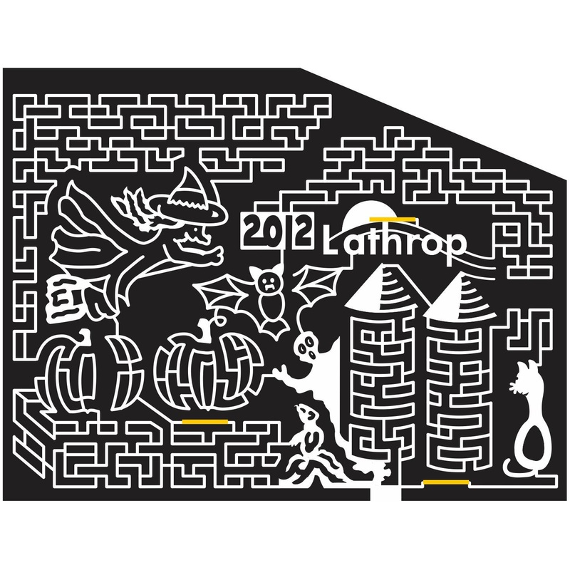 12_CA_Lathrop California, Witch, bat, Pumpkin, Ghost, tower, Halloween, 2012, towers, Cat, silo