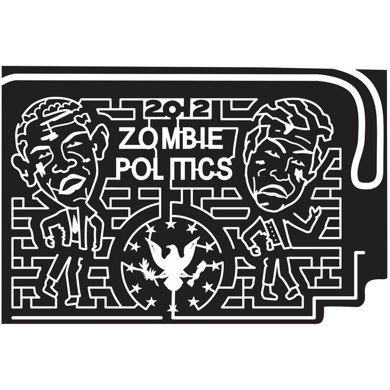 12_IL_Crest_Hill Illinois, zombie, politics, president, election, vote, seal, barack, obama, mitt, romney, 2012