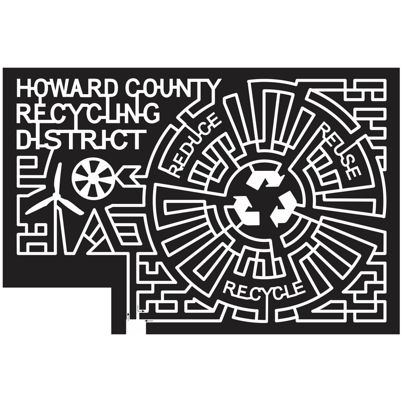 12_IN_Kokomo Indiana, Windmill, reduce, reuse, recycle, county, charity, sponsor, logo, 2012, howard, recycling
