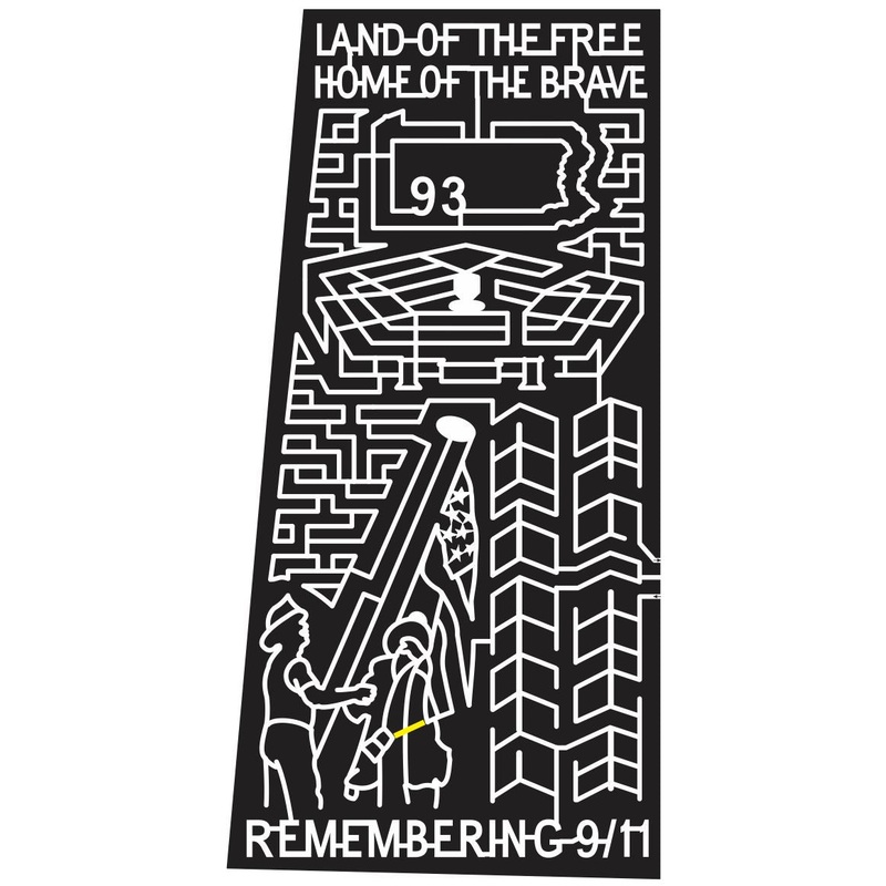 11_TN_Milton Tennessee, state, shape, Flag, Firefighter, Hero, heroes, world trade center, pentagon, Patriotic, structure, 2011.jpg