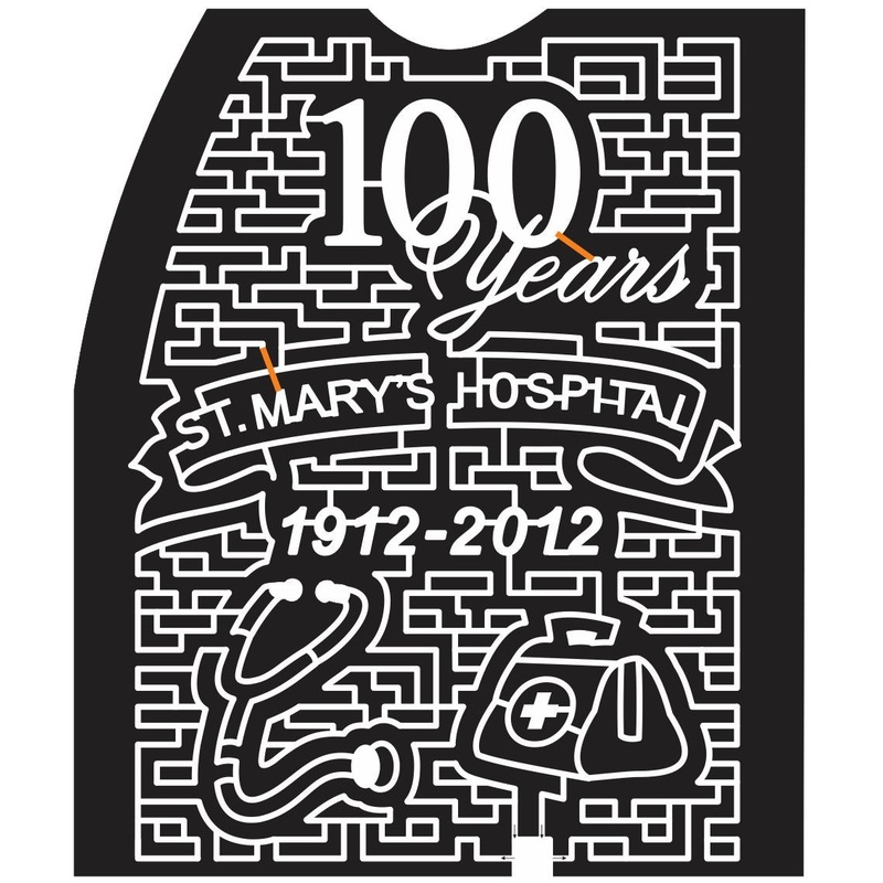 12_MD_Loveville Maryland, hospital, stethoscope, Bag, medical, 2012, 100, Years, Ribbon, banner, charity, sponsor, logo
