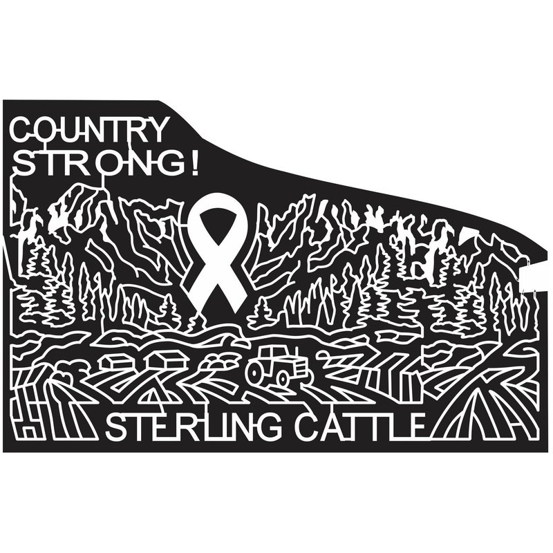 12_MT_Wolf_Creek Montana, Ribbon, Mountain, Field, Tractor, mountains, cattle, sterling, 2012