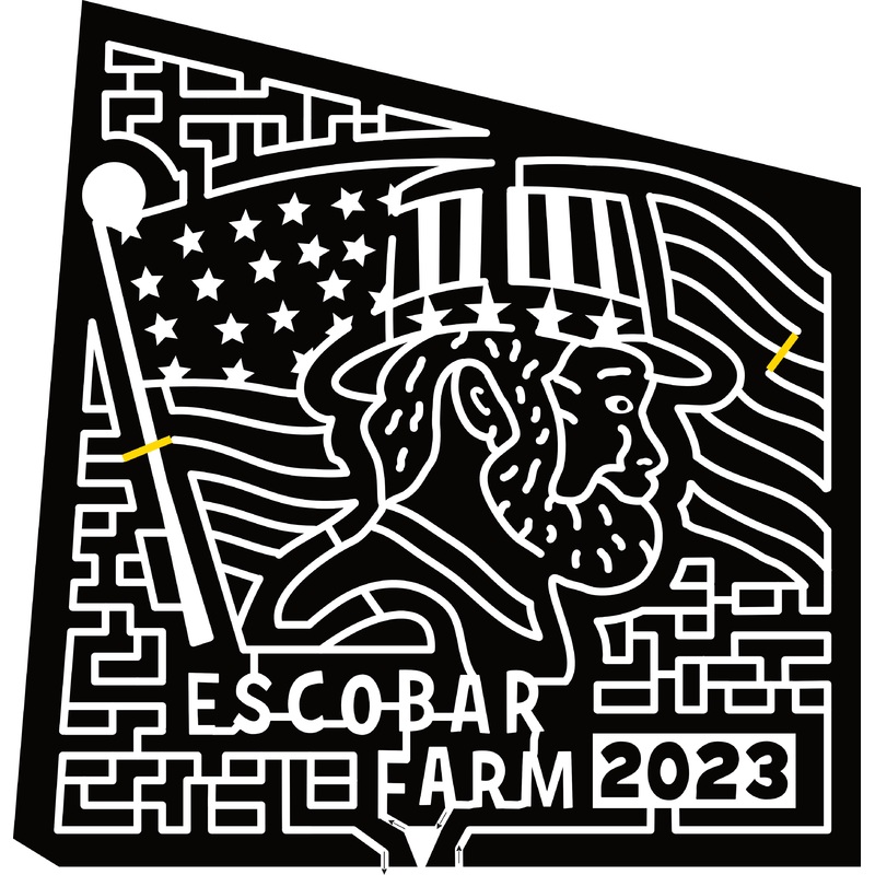 23_RI_Portsmouth Escobar Farm, 2023, Flag, Star, Face, Uncle Sam