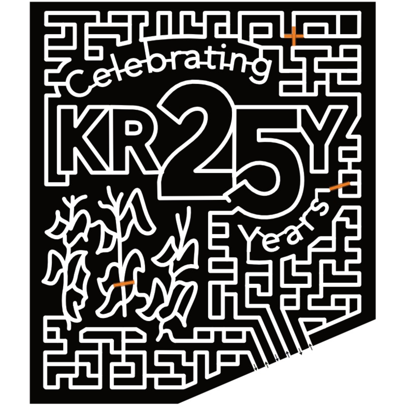 24_AB_Lacombe Celebrating, Years, 25, Kraay, Logo, Corn