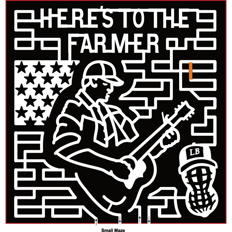24_AL_Headland Here’s To The Farmer, Flag, Guitar, Peanut, Person