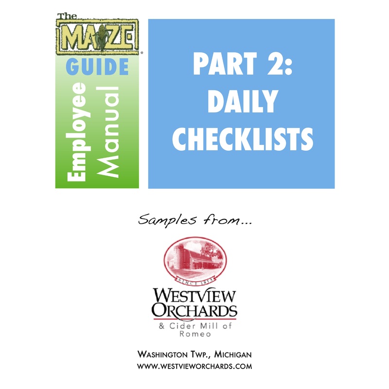 Employee Daily Checklist Guide