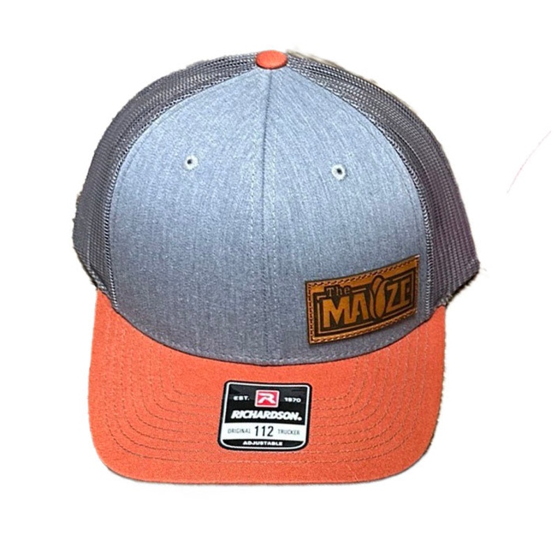 MAiZE Swag Hats|Side Patch|Center Patch|Embroidered|Olive/Tan|Maroon/Tan|Pink/White|Orange/Gray|Brown/Tan|Green/Black|Blue/White|Gray/Green|Gray/White|Green/Green|Black/Black|Gray/Black|Black/Gray|Tan/Brown