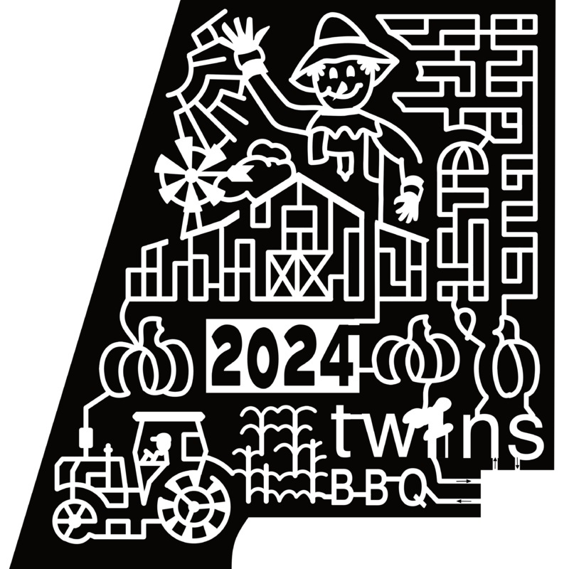 24_CO_Brookfield 2024, Twins BBQ, Scarecrow, Windmill, Barn, Silo, Tractor, Pumpkin
