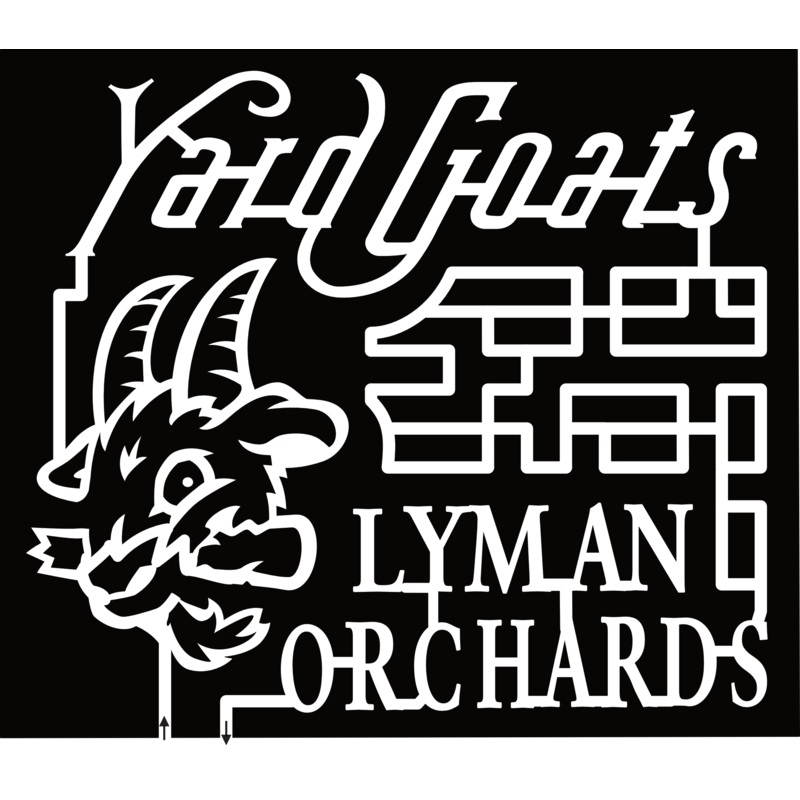 24_CO_MiddleField Yard Goats, Goat, Lyman Orchards, Logo