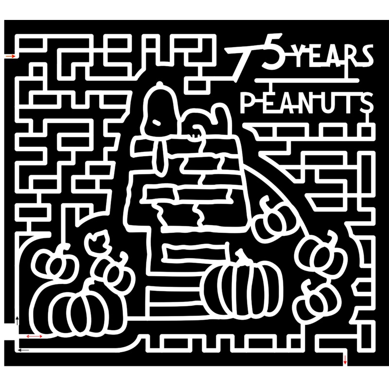 24_IL_Godfrey Snoopy, Peanuts, 75 Years, Pumpkins