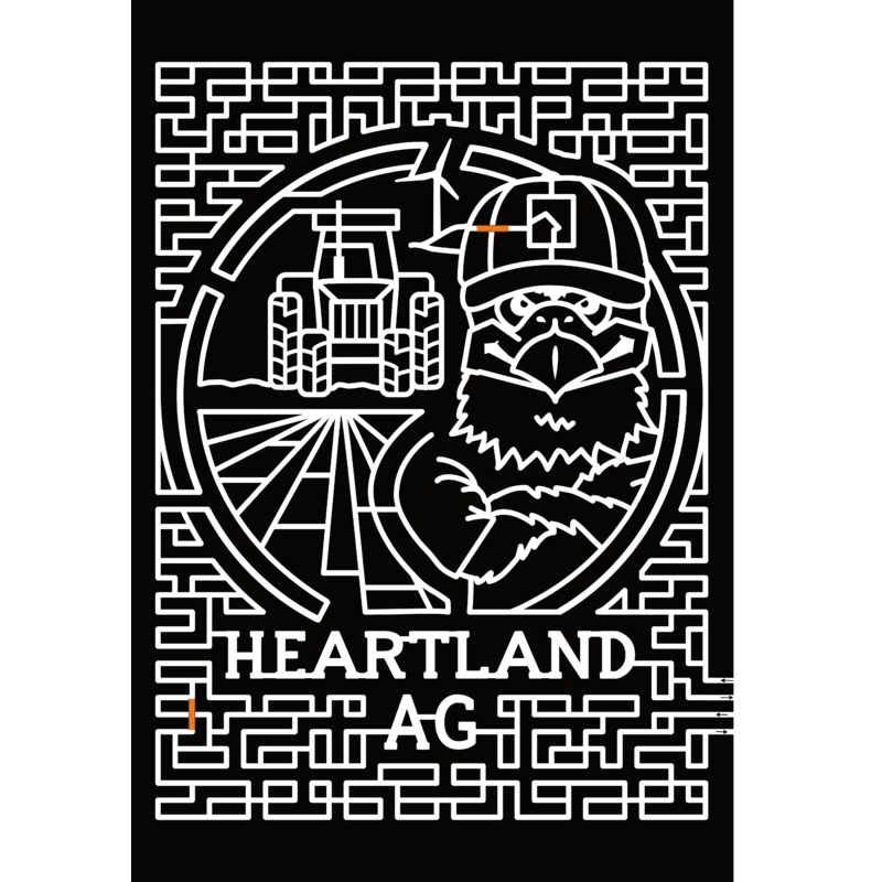 24_IL_Normal Eagle, Heartland AG, Tractor, Field, Hat