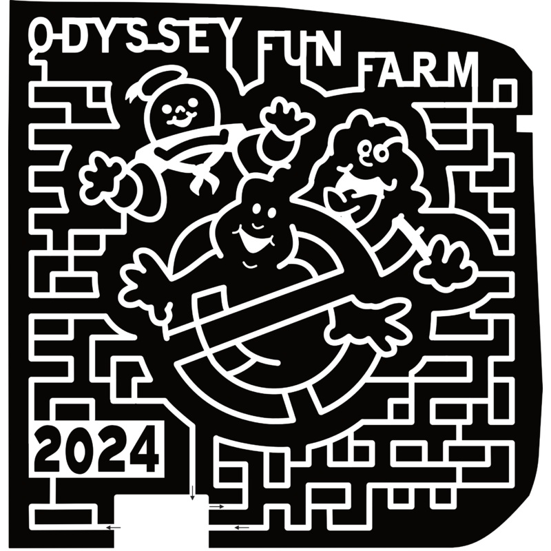 24_IL_TinleyPark Odyssey Fun Farm, Ghostbusters, Bread Man, 2024