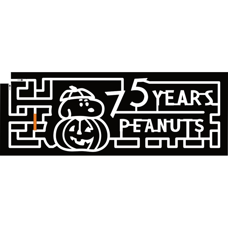24_IN_Atlanta Snoopy, Peanuts, 75 Years, Logo
