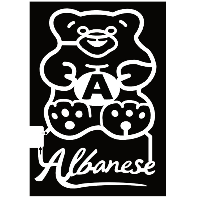 24_IN_Hobart Albanese, Bear, Logo