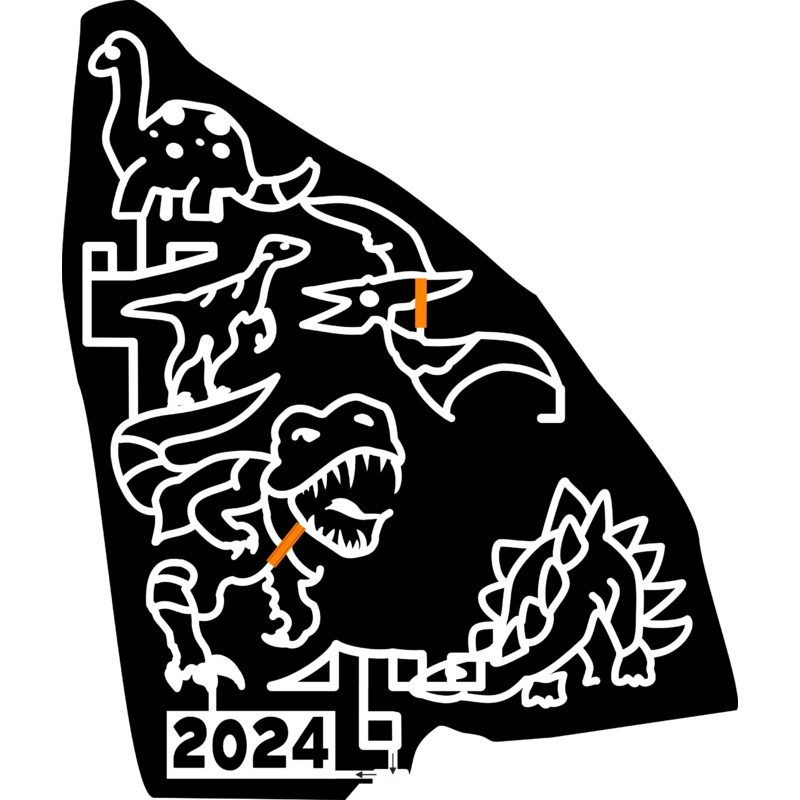 24_MA_Danvers Dinosaurs, T-rex, Triceratops 2024