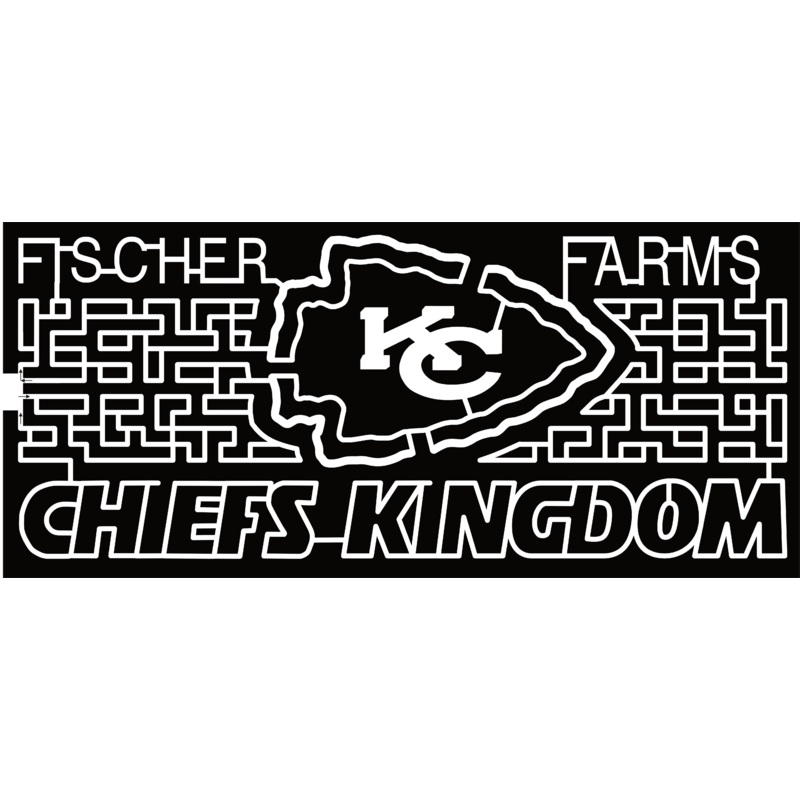 24_MO_Jefferson City Fischer Farms, Chiefs Kingdom, KC Logo, Chiefs
