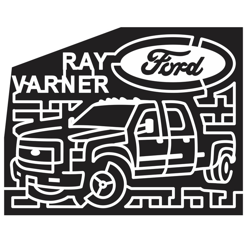 12_TN_Powell Tennessee, Truck, ford, Vehicle, automobile, logo, sponsor, 2012
