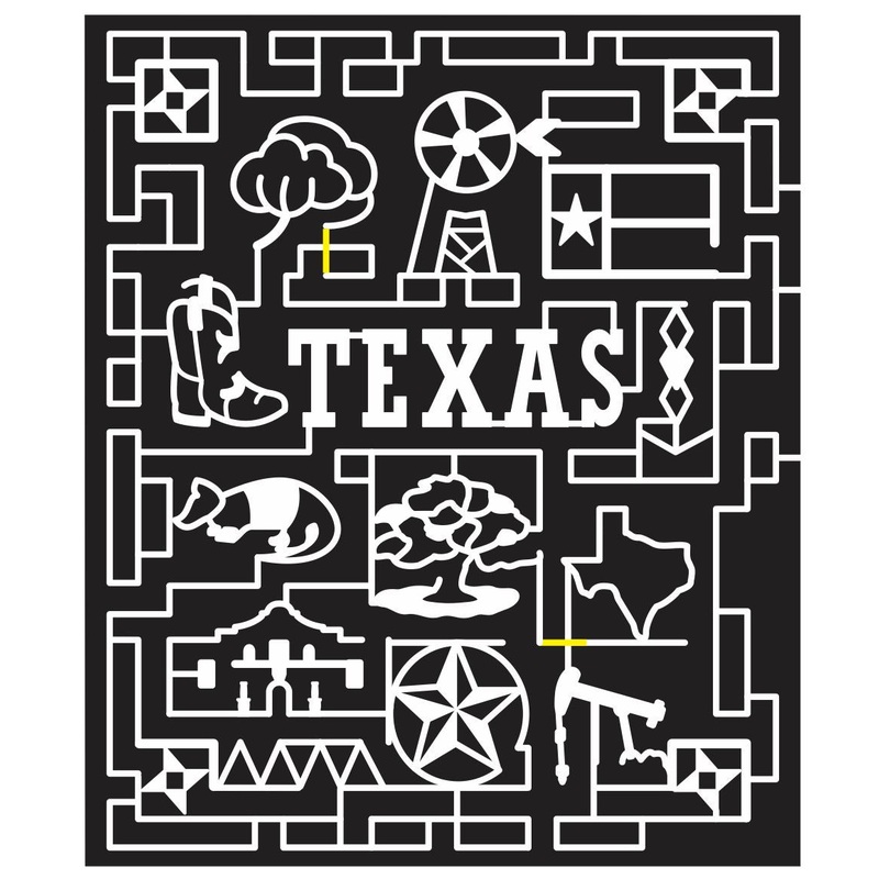 12_TX_Lubbock Texas, Windmill, boot, Cowboy, Armadillo, Oil, state, shape, Tree, 2012, quilt, blanket