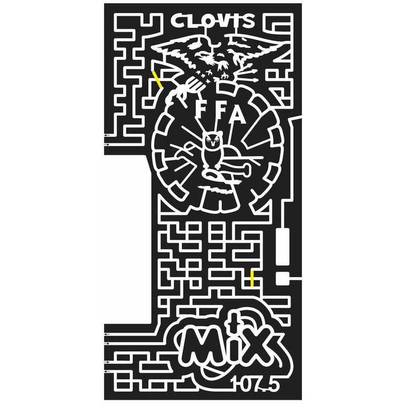 Clovis New Mexico NM 2013 education, Owl, Eagle, Shield, logo, ffa, Radio, radio logo, sponsor, mix.jpg