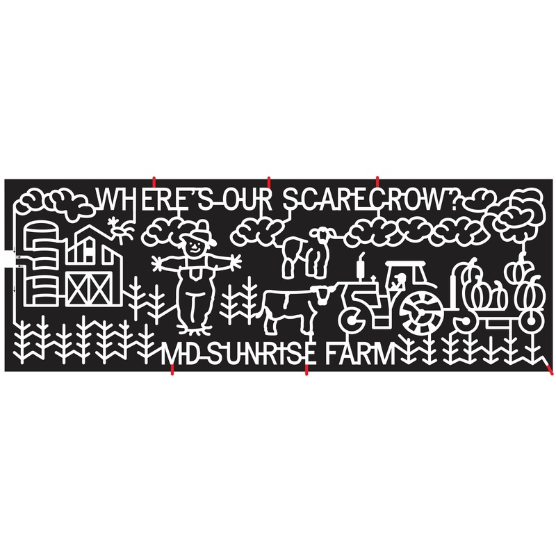 Gambrills Maryland MD 2013 Cow, Sheep, Scarecrow, Corn, Barn, farm, Rooster, Tractor, Wagon, Sunrise, Stalks, silo.jpg