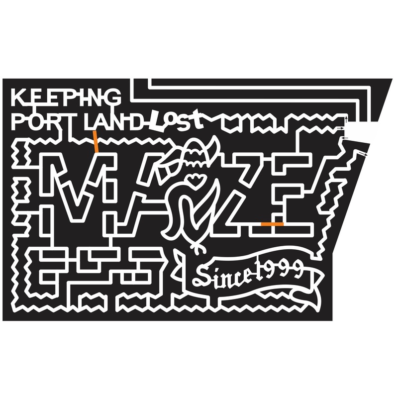 Portland Oregon OR 2013 maize, Corn, maze, Ribbon, banner, cob, Lost.jpg