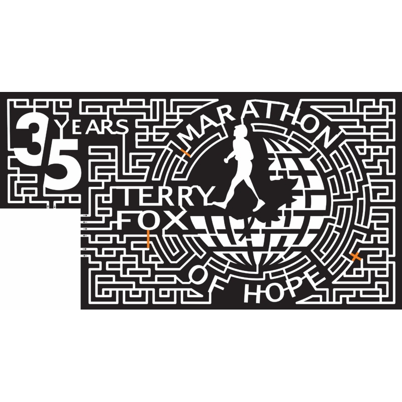 15_AB_Lacombe 2015, Alberta, Lacombe, 35 Years, Terry Fox, Marathon of Hope, Running, Sport, Maple Leaf, Canada, Globe, Sphere, Runner, Person