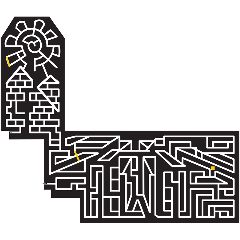 15_CA_San Luis Obispo 2015, California, San Luis Obispo, Building, Build, Windmill, Castle, Frog, maze, circle