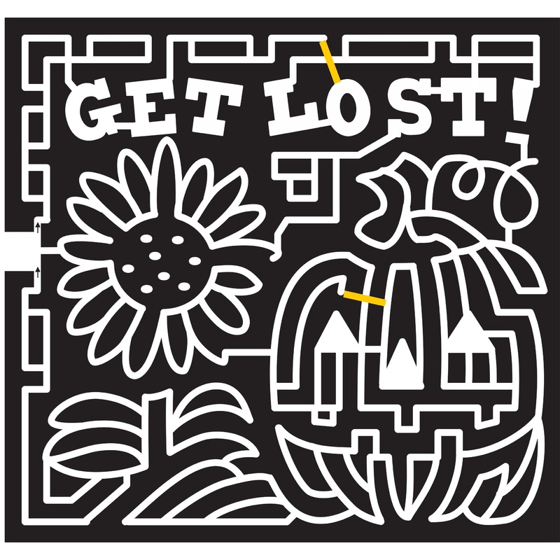 15_GA_Rock_City, 2015, Georgia, Rocky City, Lookour Mtn, sunflower, pumpkin, flower, get lost, daisy