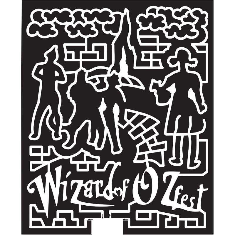 15_IL_TinleyPark, 2015, Illinois, Tinley Park, Wizard of Oz, Ozfest, clouds, brick road, Dorothy, Tin Man, Scarecrow, Lion