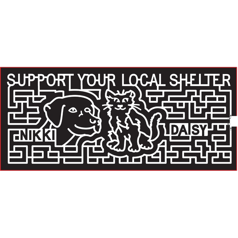 15_ME_Corinna 2015, Maine, Corinna, Support your local shelter, Nikki, Daisy, Animal, Animals, Dog, Cat, Animal shelter
