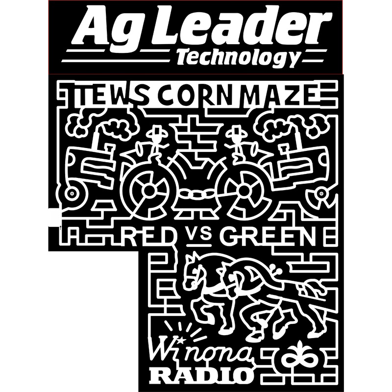 15_MN_Winona 2015, Minnesota, Winona, Tews Corn Maze, Red vs Green, Radio, Tractor, Tractors, Chain, Farmers, Horse, Horses, Animal, Animals, People, Games, technology, Ag Leader, pioneer