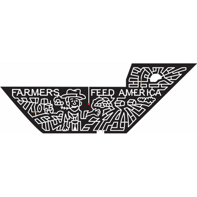 15_MO_Verona, 2015, Missouri, Verona, Farmers Feed America, Sun, Tractor, Field, Fields, Farmer, Face, Clouds, Buildings, Barn, Farm, Hat, straw