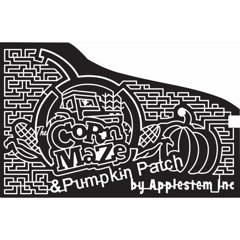 15_MT_Wolf Creek 2015, Montana, Wolf Creek, Corn Maze Logo, Pumpkin Patch, by Applestem Inc., Tractor, Farmer, corn, pumpkin
