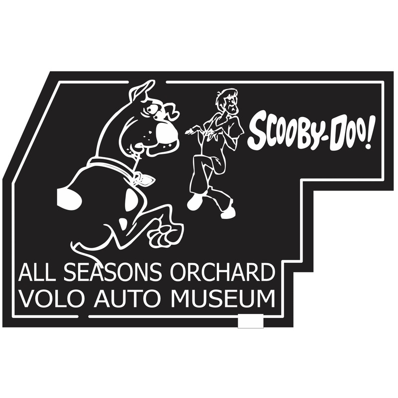 Woodstock Illinois IL 2013 a scooby doo, scooby, Dog, puppy, shaggy, cartoon, volo, auto, Museum, sponsor, logo, 2013.jpg