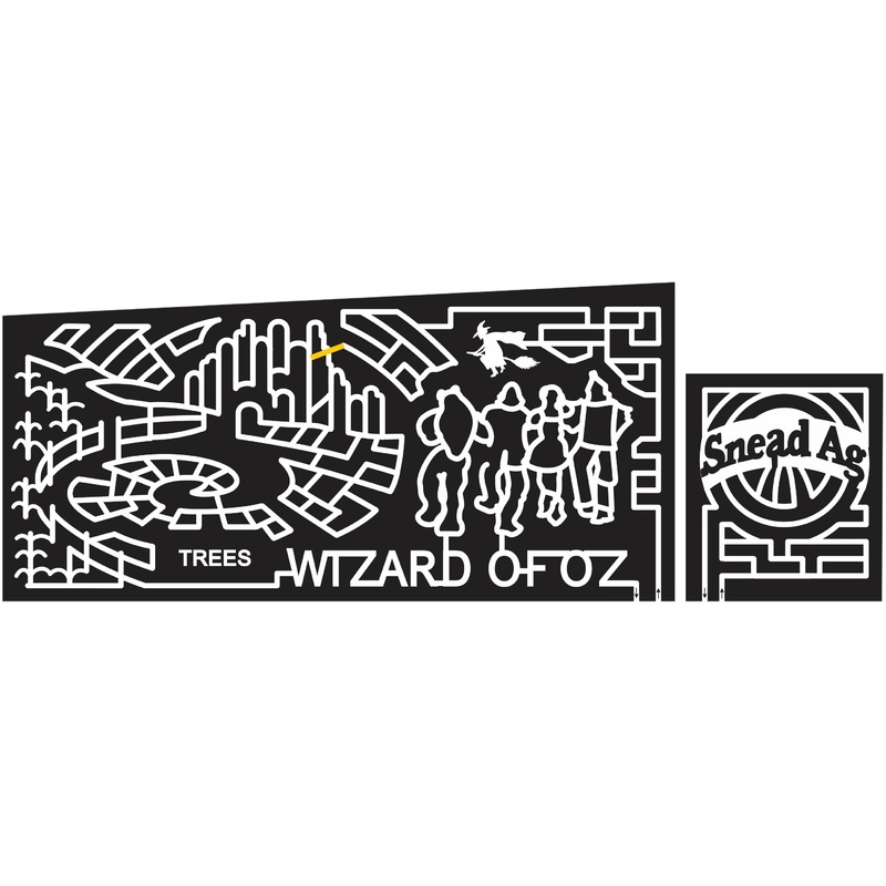 14_AL_Boaz 2014 Alabama Wizard of Oz movie character film stalk corn brick road emerald city witch snead ag logo sponsor.JPG
