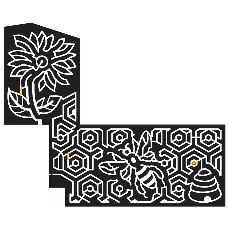 14_CA_San_Luis_Obispo 2014 California flower stem leaf bee honey comb honeycombs hive insect.JPG