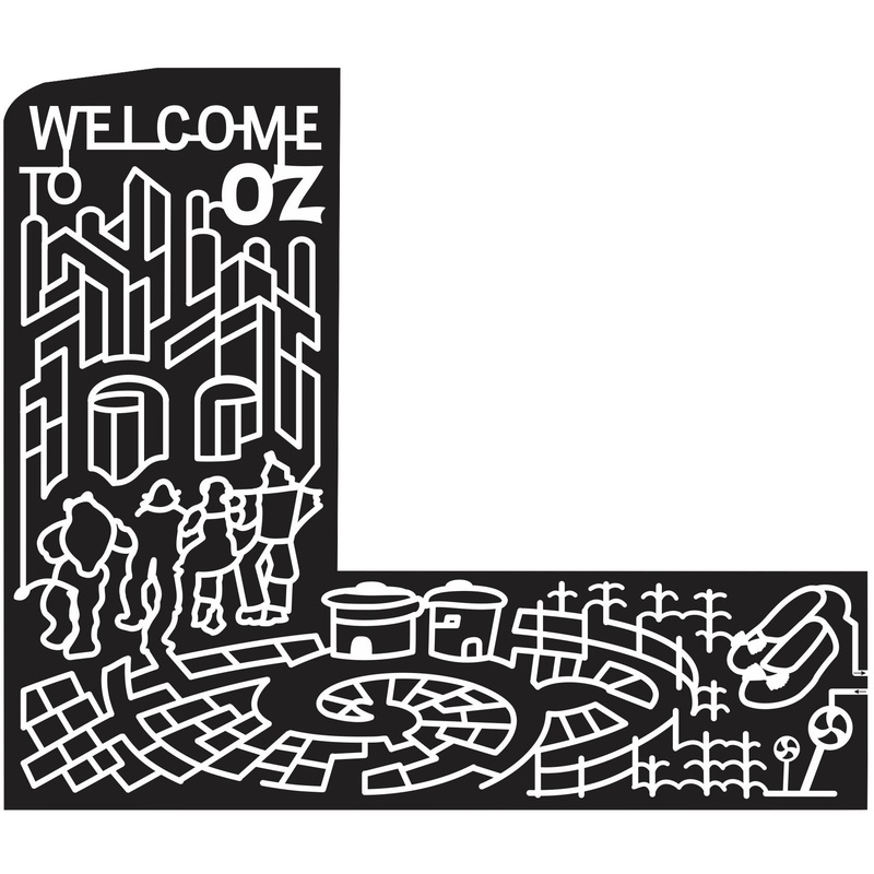 14_MI_New_Era 2014 Michigan wizard of oz emererald city yellow brick road shoes ruby slippers lollipop film movie.JPG