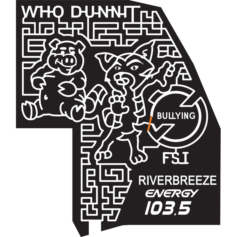 15_NS_Truro 2015, Nova Scotia, Truro, Who Dunnit, Animals, Pig, No bullying, FSI, Farm Scene Investigation, Radio, Sponsor, Logo,Cat