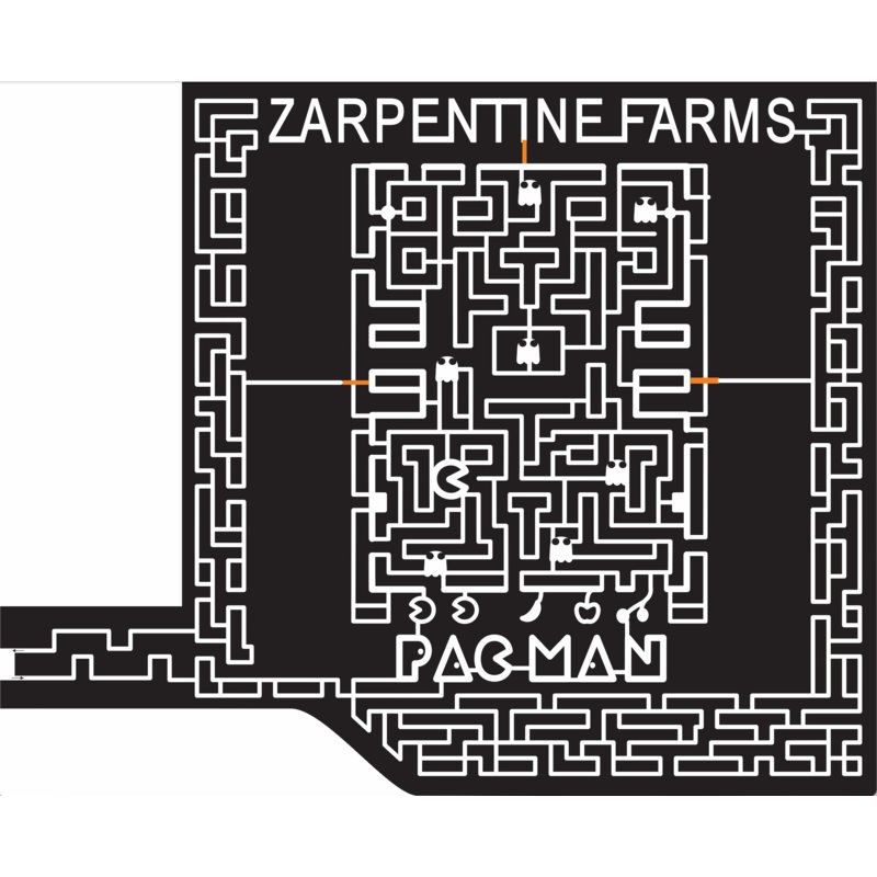 15_NY_Hilton, 2015, New York, Hilton, pacman, apple, cherry, zarpentine, farm
