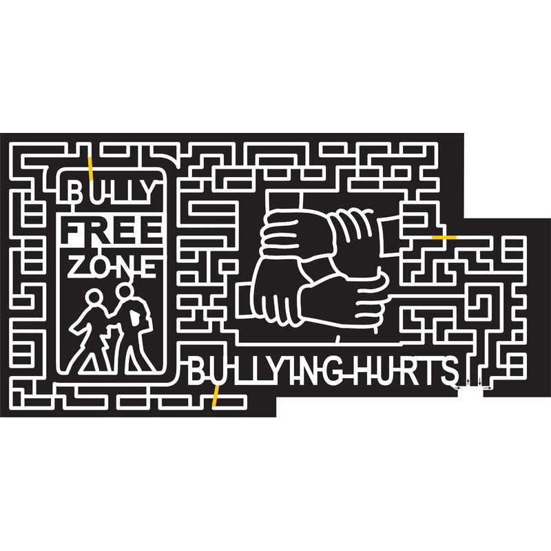15_NY_Newark_Valley, 2015, New York, Newark Valley, sign, hands, bullying, hurt, logo, free zone