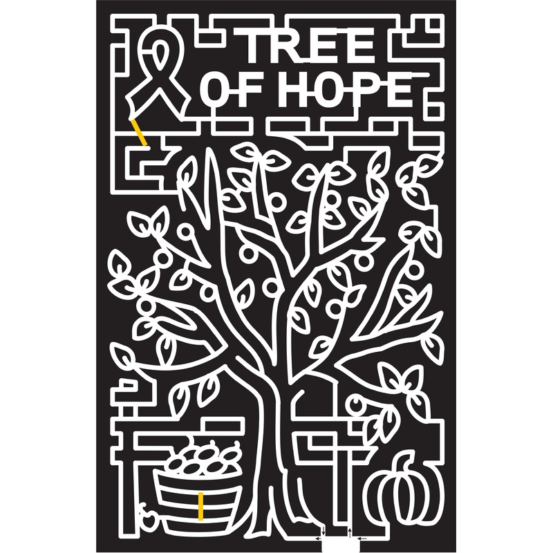 15_OH_Springvalley, 2015, Ohio, Spring Valley, Apple, tree, pumpkin, breast cancer, ribbion, basket, fence, tree, of, hope