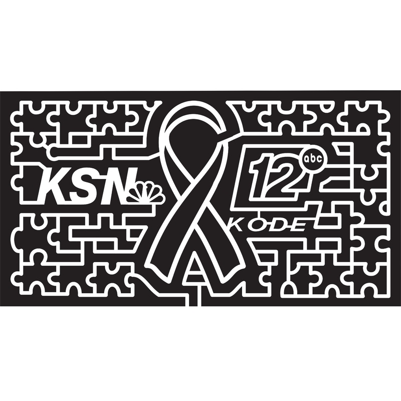 15_OK_Welch 2015, Oklahoma, Welch, KSN, ABC, News, 12, Kode, Ribbon, Puzzle Piece, Sponsor, Logo, breast cancer, cancer ribbion, puzzle