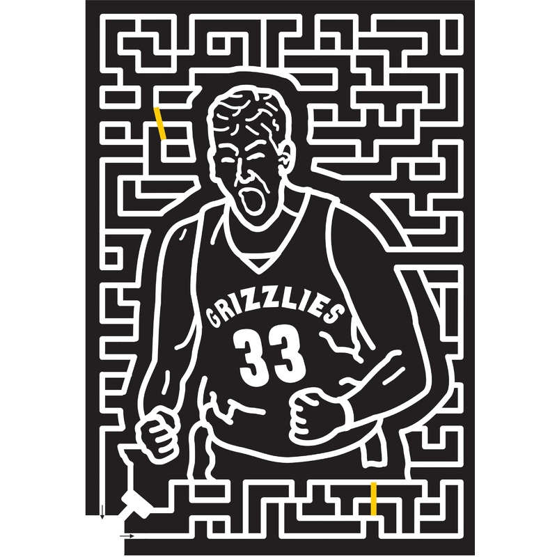 15_TN_Memphis, 2015, Tennessee, Memphis, Basketball, 33, Grizzlies, Mark Gasol, Gasol, Sport, Sports, Face. Guy