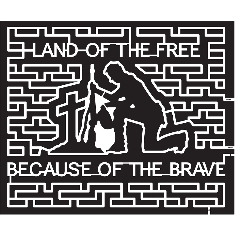15_TX_Brenham 2015, Texas, Breham, Land of the free because of the brave, Cross, kneeling, guy, man, brave, military, army, sacrifice, patriotic