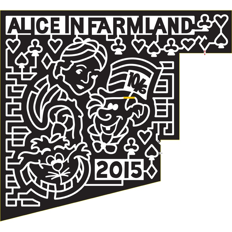 15_VA_Gloucester 2015, Virginia, Gloucester, Alice in Wonderland, Farmland, Cheshire Cat, Mad hatter, Diamond, Diamonds, Clove, Cloves, Spade, Spades, Heart, Hearts, Disney, Movie