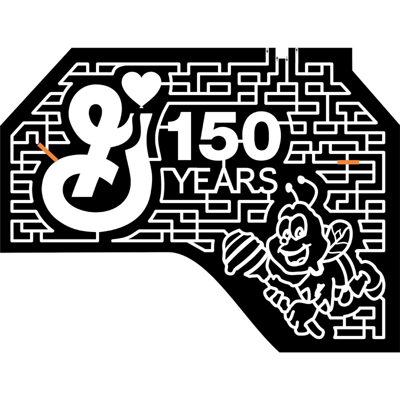 16_IA_Atkins, 2016, Iowa, general mills, logo, heart, bee, honey bee, cherros 150 years, honey comb